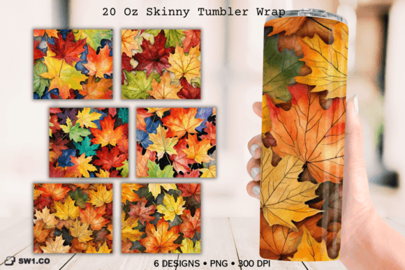 Autumn Mable Tumbler Sublimation Wrap