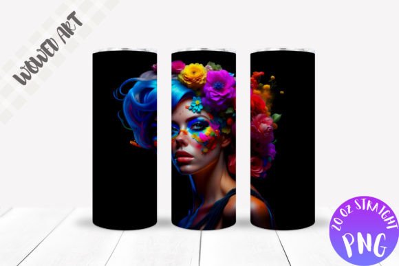Flower Girl Tumbler Wrap