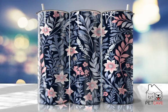 Flower Tumbler 20oz 10