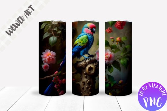 Parrot Tumbler Wrap