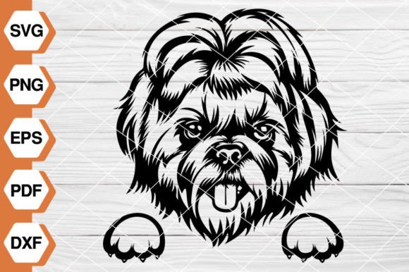 Peeking Shih Tzu EP-134